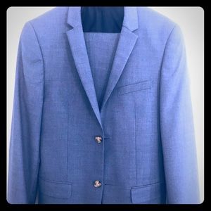 Topman Skinny fit suit blueish gray.